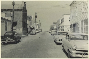 Front Street in the 1950s.