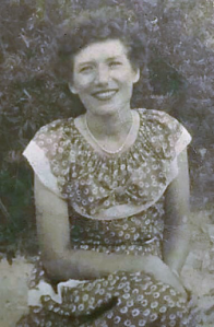 Blanche Howard Jolliff in her younger days. Photo courtesy, Ocracoke Preservation Society
