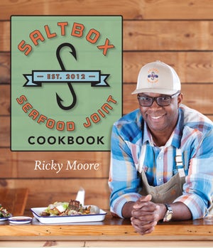 Ricky Moore's Saltbox Seafood Joint Cookbook. You can find copies at Amazon.com, the University of North Carolina Press or your local bookstore.